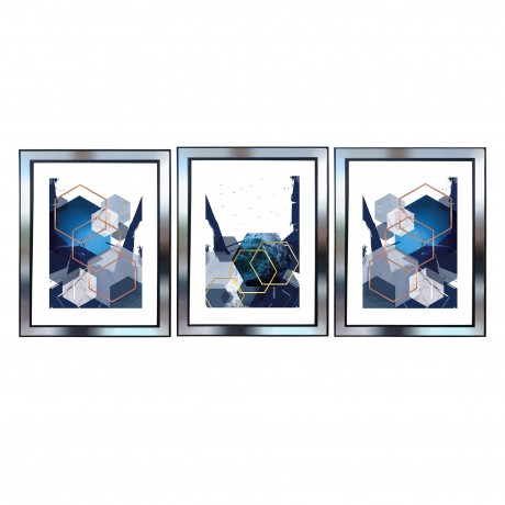 Ayna Çerçeveli Canvas Tablo