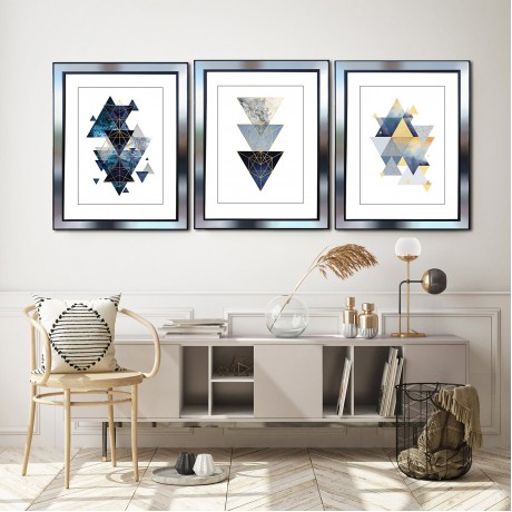 Ayna Çerçeveli Canvas Tablo