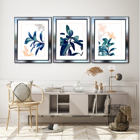 Ayna Çerçeveli Canvas Tablo