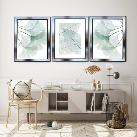 Ayna Çerçeveli Canvas Tablo