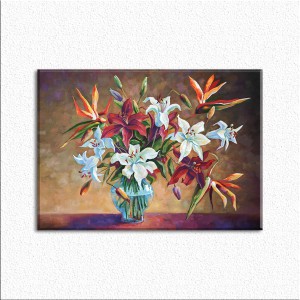 Dokulu Kanvas Tablo